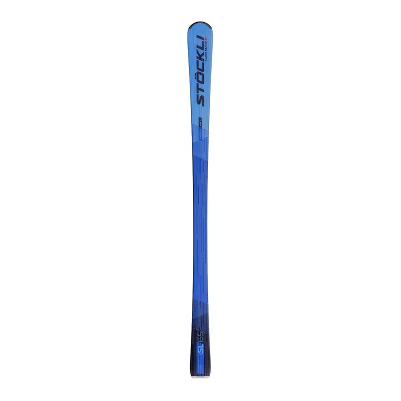 165cm Stockli Laser SL CPT Pre-Drilled + Plate and WRT 12 Binding