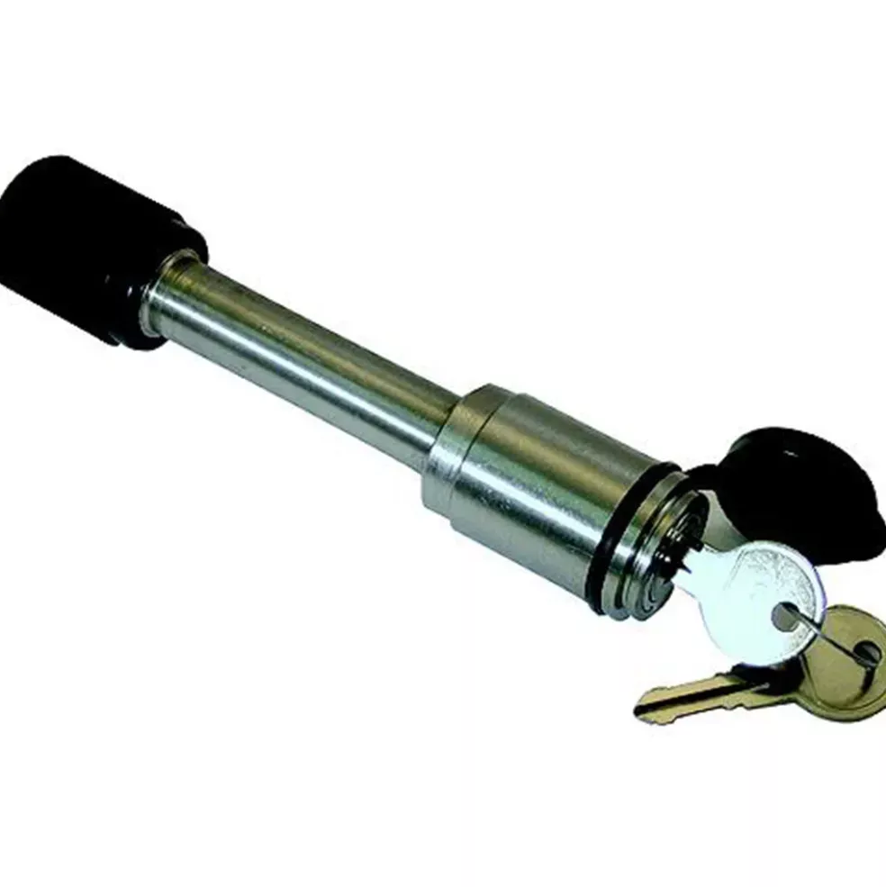 2-stainless-steel-hitch-receiver-lock 2″ Stainless Steel Hitch Receiver Lock