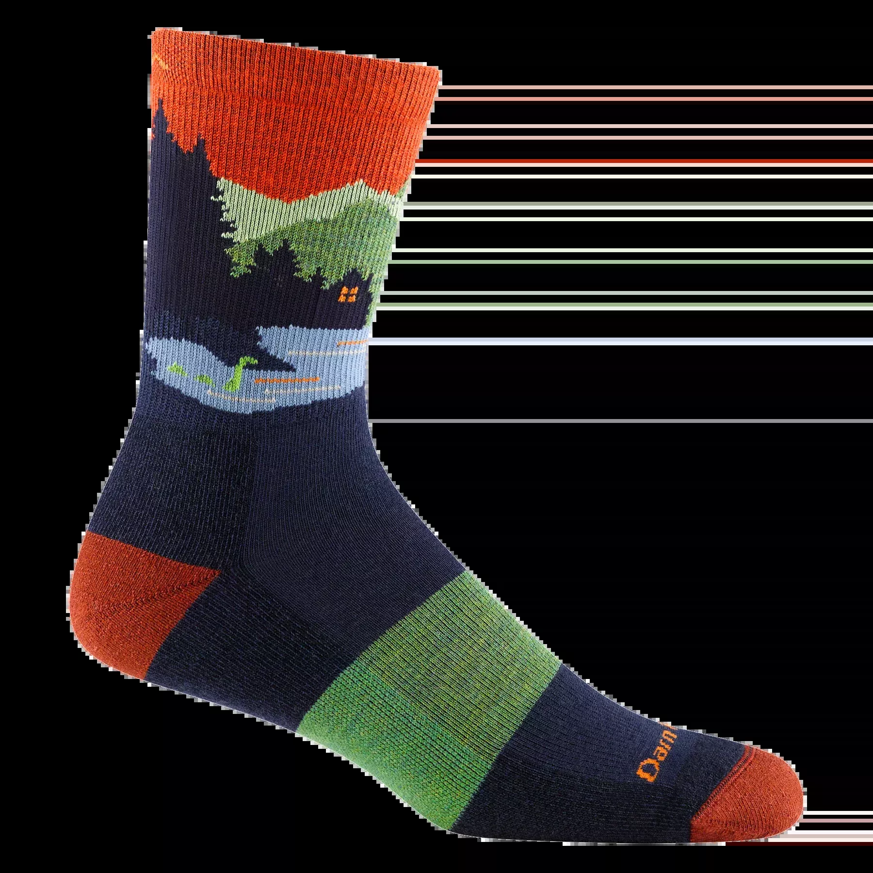 Close Encounters Micro Crew Midweight Hiking Sock