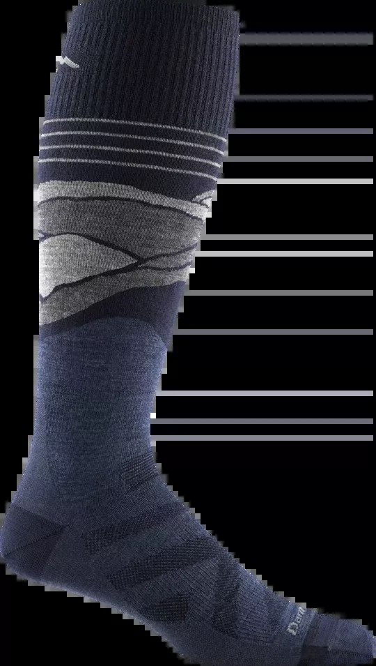 Darn Tough Lift Line Lightweight Snowboard Socks
